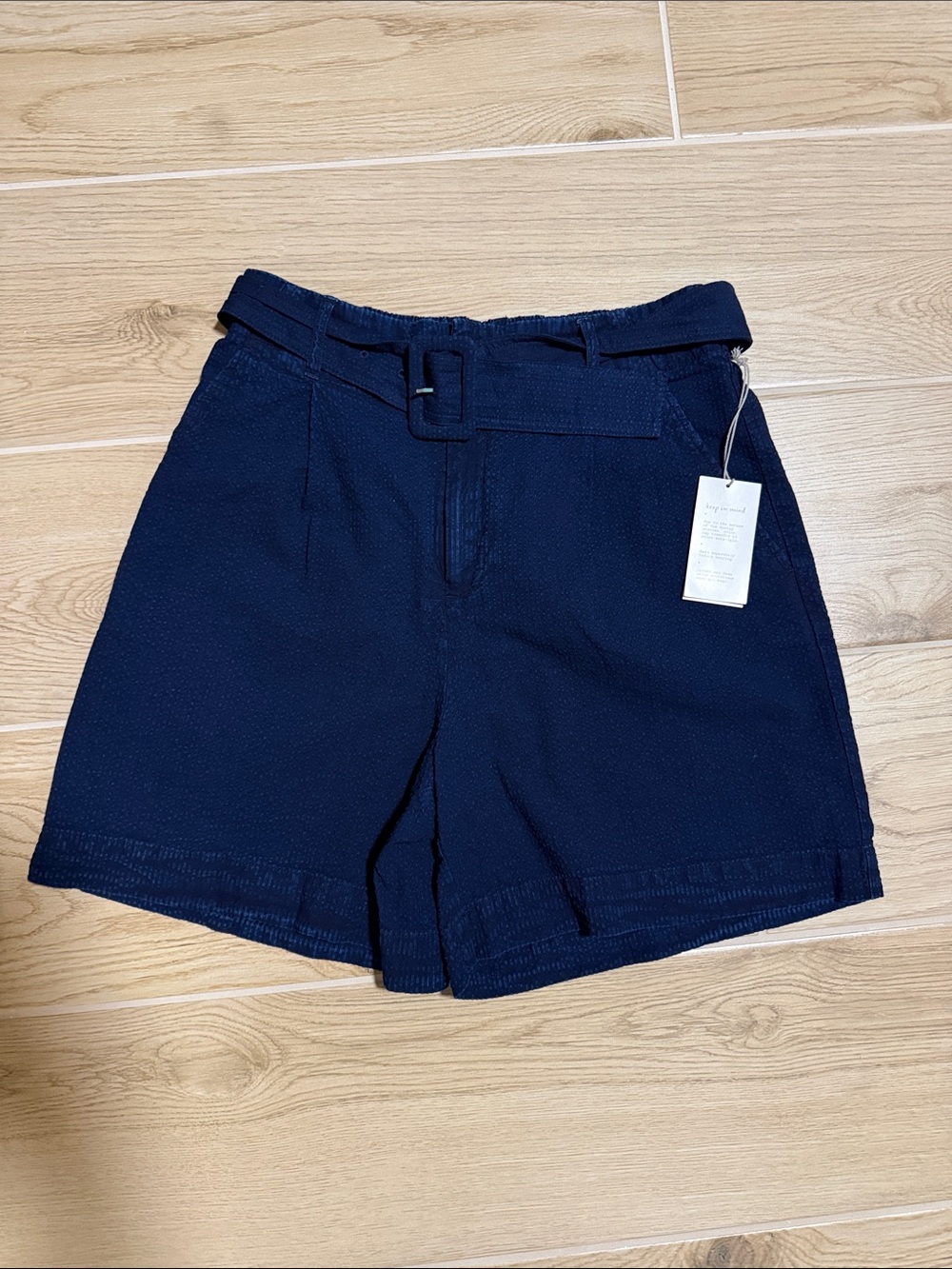 Target Denim Belted Bermuda Shorts